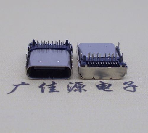 USB 3.1 Type C四脚插板母座