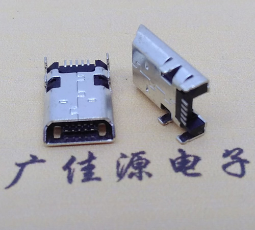 MICRO USB 5Pin加长款母座