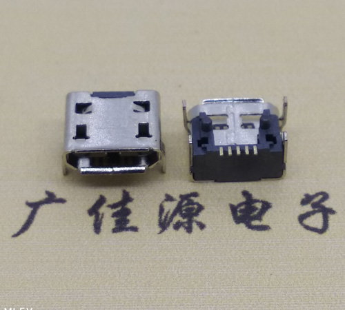 Micro USB B型加高母座