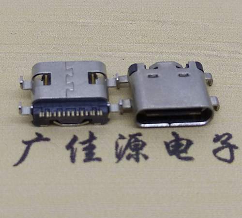 USB Type C16P沉板母座