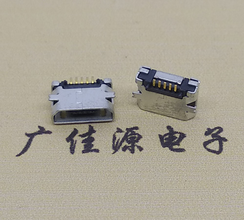 Micro USB 5PIN接口无导位贴板