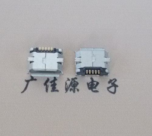 Micro USB 5PIN接口有导位贴板