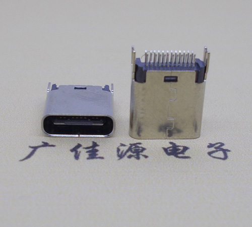 夹板式USB Type C24P母头