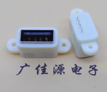 厂家直销防水USB母座,立式连接器价格