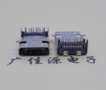 标准加长款11.9MM母座,USB 3.1 Type C24P前贴后插