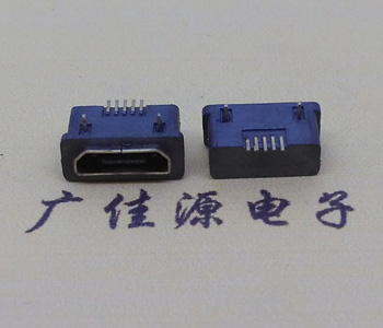 防水Micro USB 2.0连接器,全包前插后贴母座