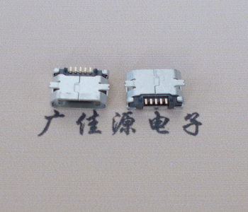 迈克/麦克Micro USB接口母座/外壳5Pin电源脚全贴板